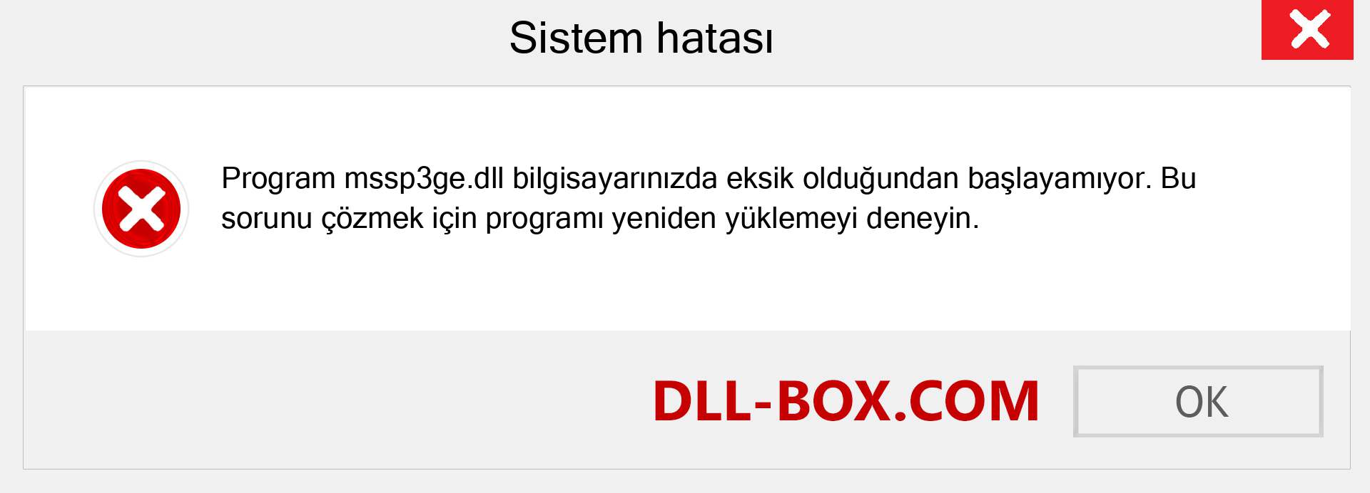 mssp3ge.dll dosyası eksik mi? Windows 7, 8, 10 için İndirin - Windows'ta mssp3ge dll Eksik Hatasını Düzeltin, fotoğraflar, resimler